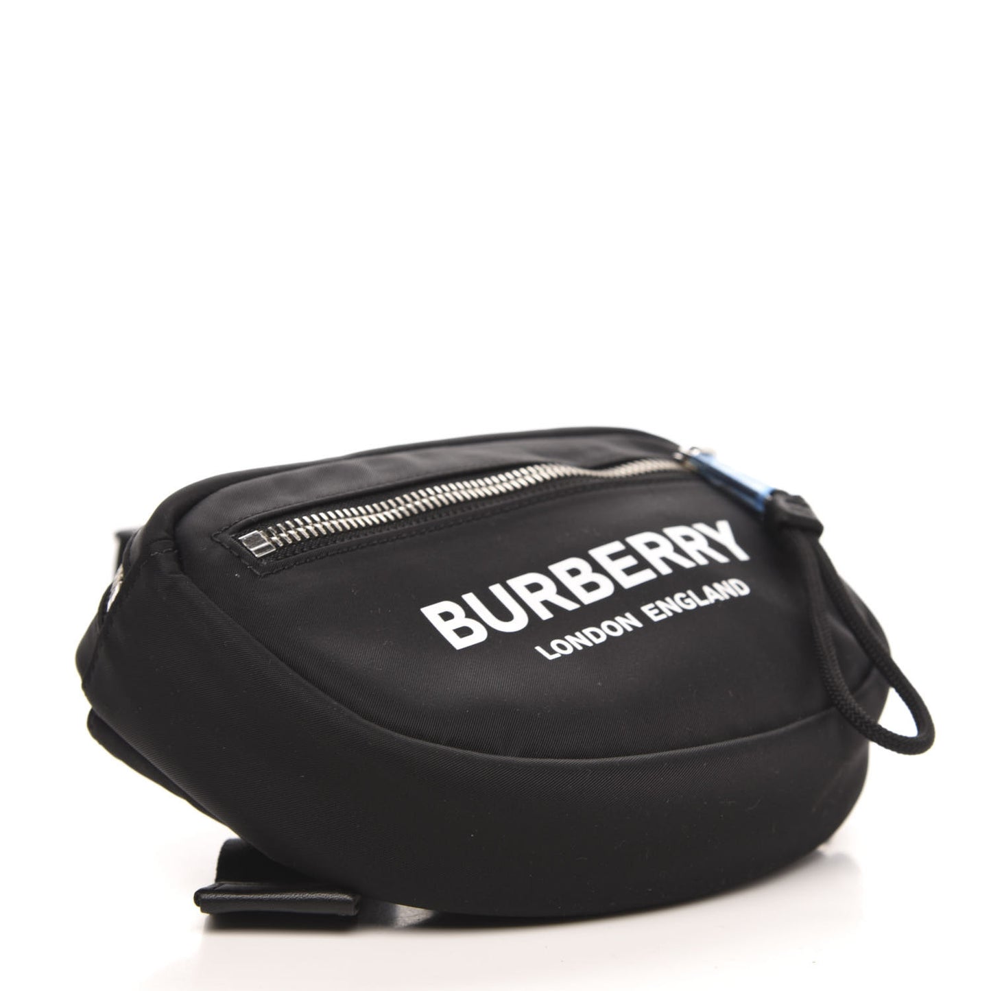 Econyl Logo Print Small Cannon Bum Bag Black