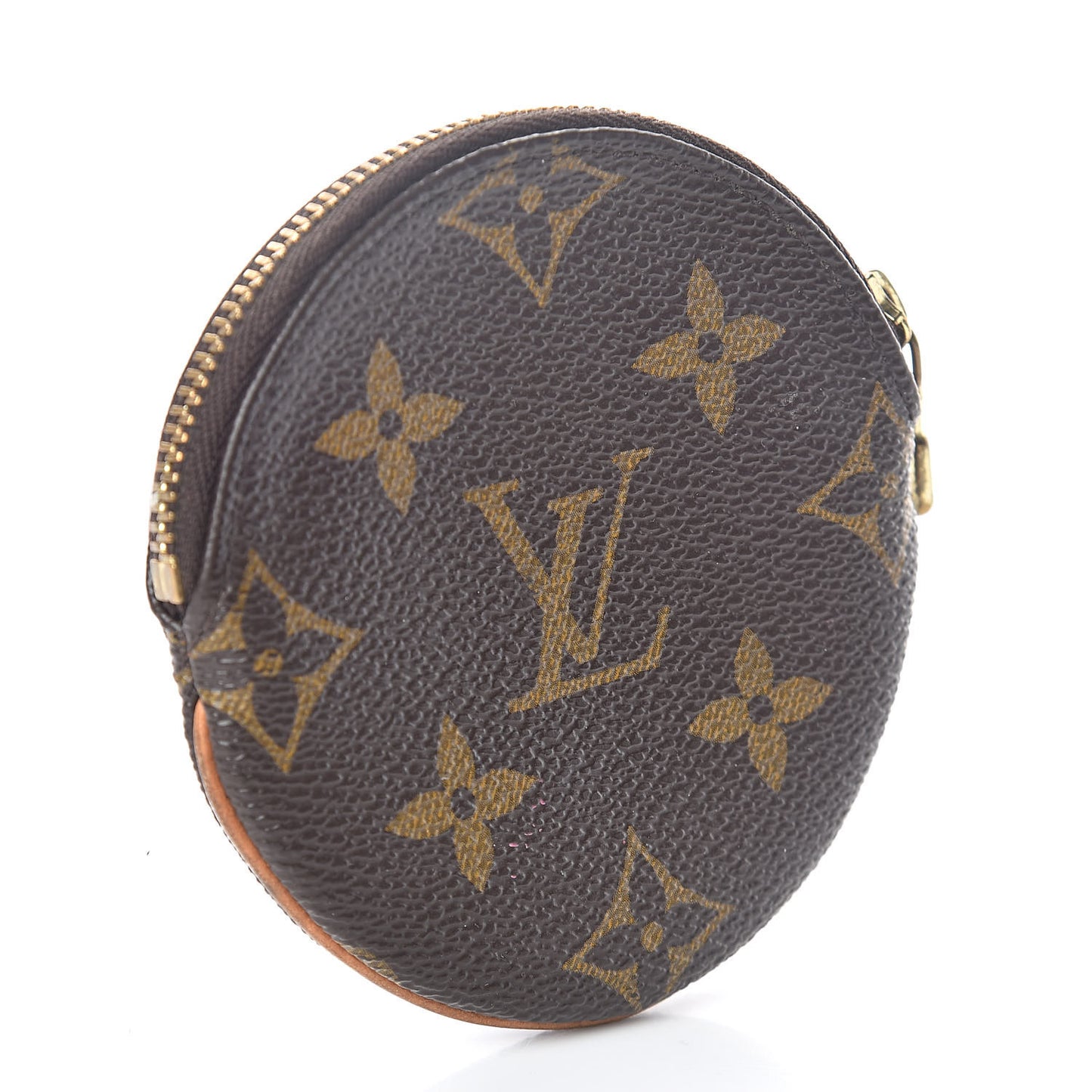 Monogram Round Coin Purse