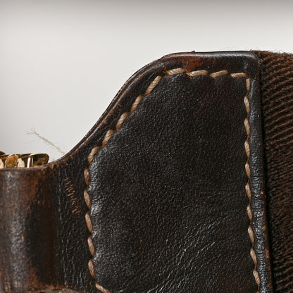 Gucci GG Supreme Monogram Medium Single Buckle Rucksack Backpack Beige Ebony Brown 15 of 16