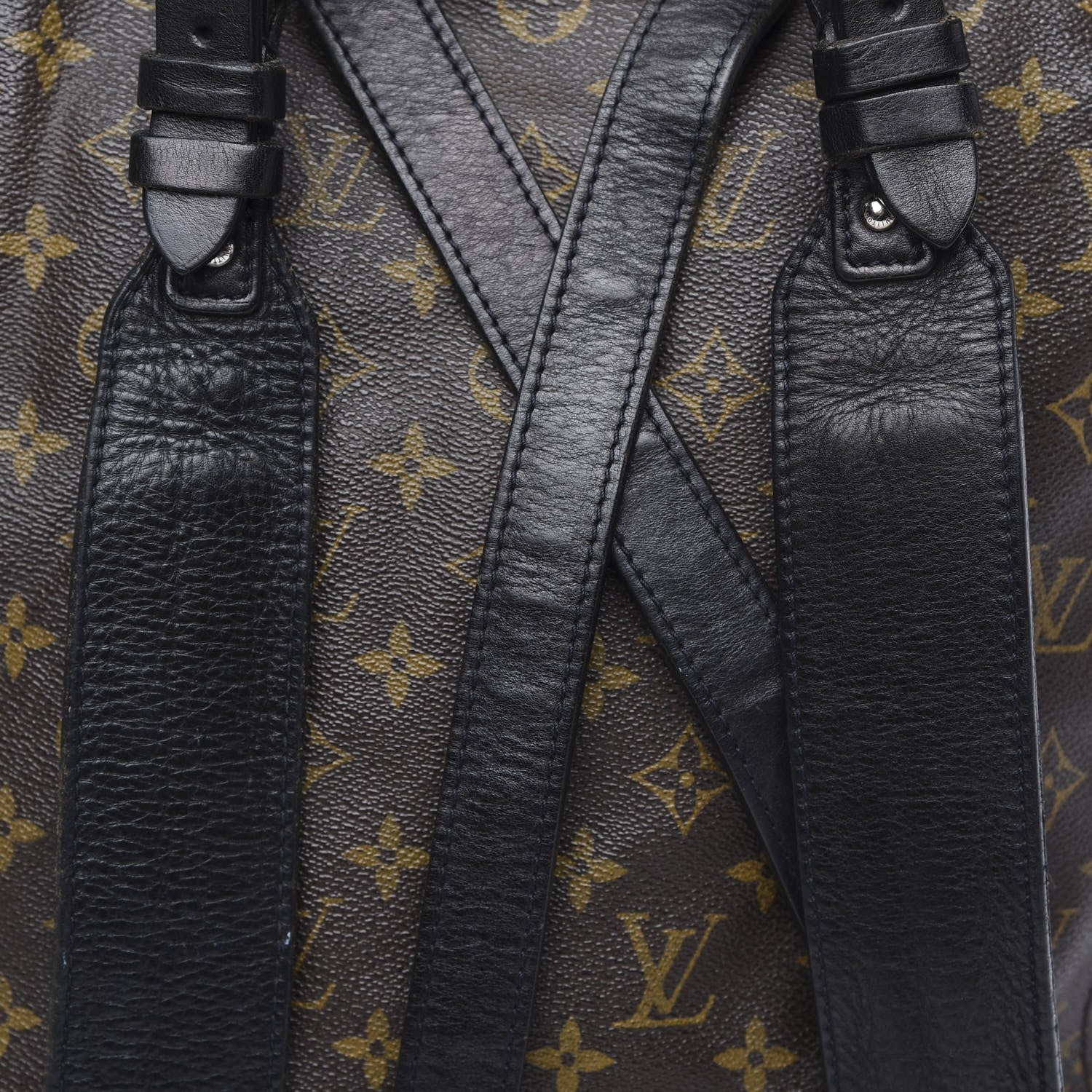 Louis Vuitton Monogram Macassar Christopher Backpack 11 of 19