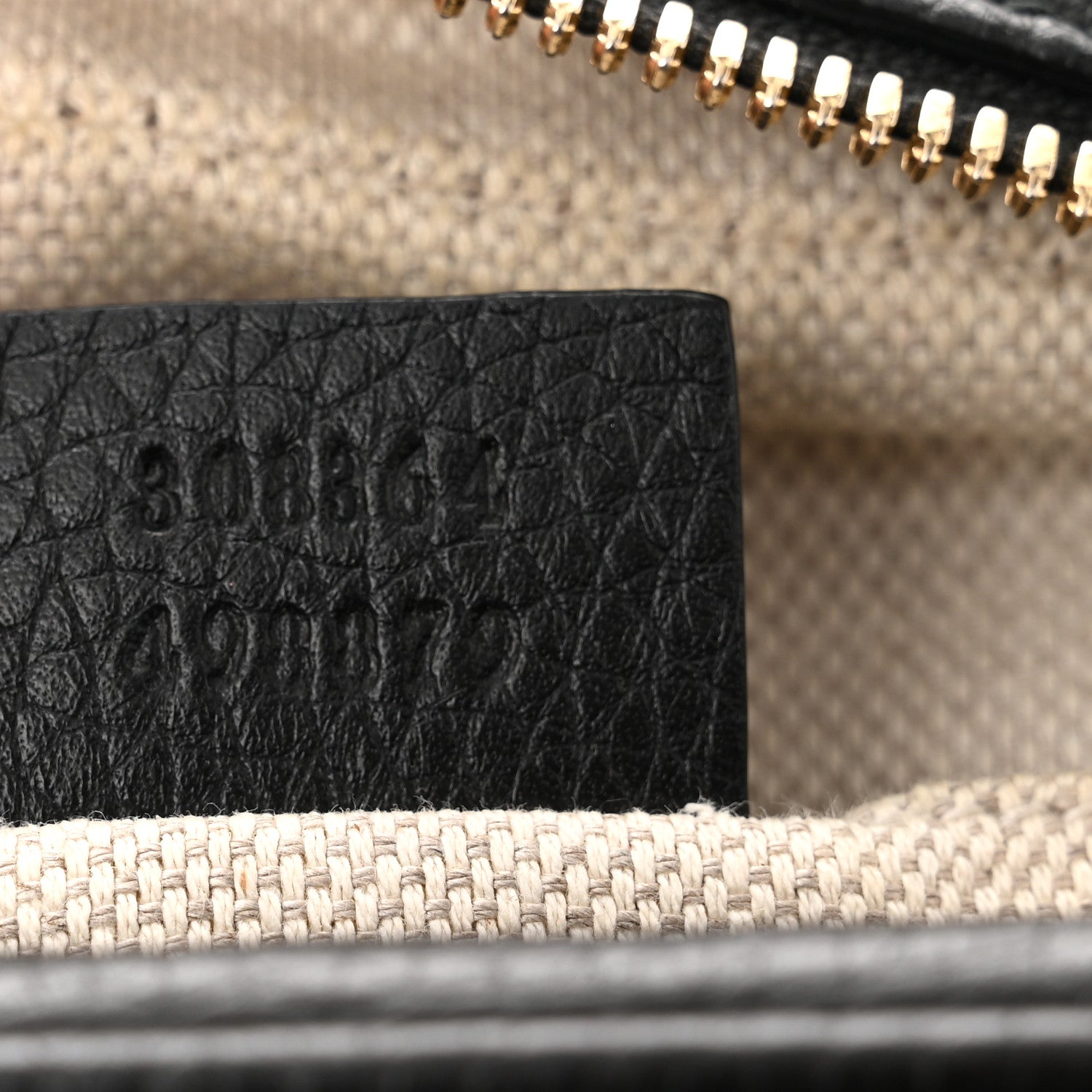 Gucci Pebbled Calfskin Small Soho Disco Bag Black 8 of 9