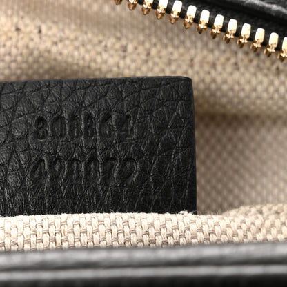 Gucci Pebbled Calfskin Small Soho Disco Bag Black 8 of 9