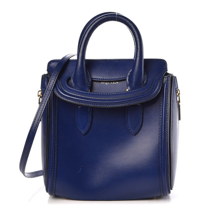 Alexander McQueen Calfskin Mini Heroine Royal Blue 1 of 11