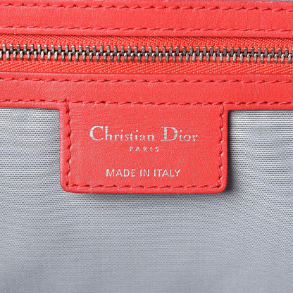 Christian Dior Coated Canvas Cannage Medium Panarea Tote Pink 6 of 10