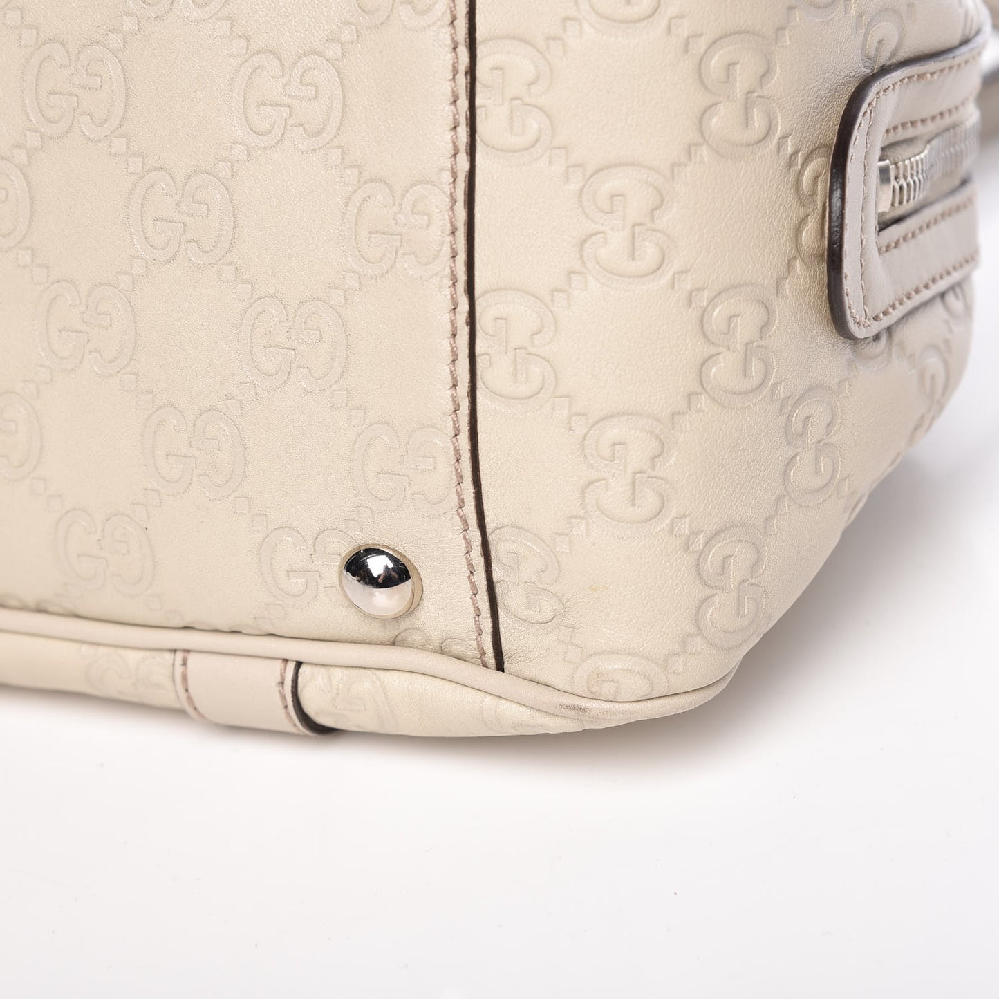 Guccissima GG Twins Boston Off White