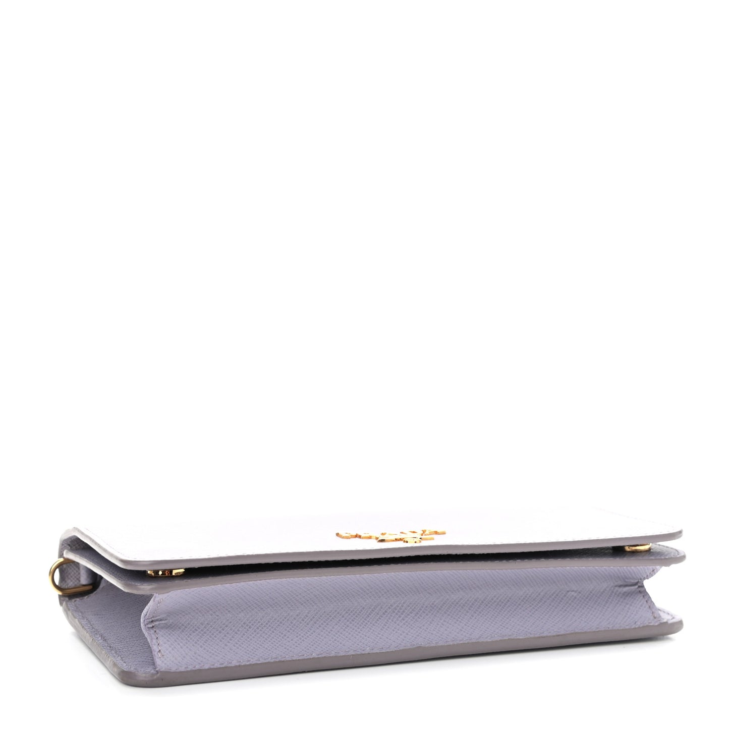 Saffiano Metal Mini Crossbody Bag Glicine