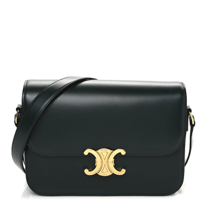 Celine Shiny Calfskin Medium Triomphe Amazone 1 of 11
