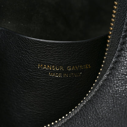 Mansur Gavriel Calfskin Candy Hobo Black Black 5 of 9