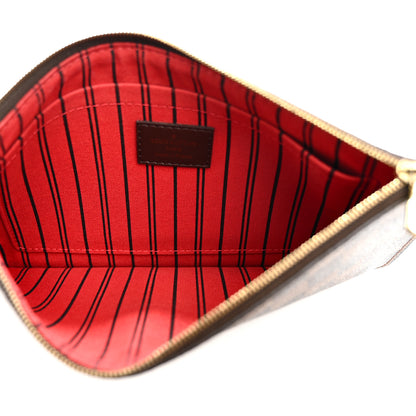 Louis Vuitton Damier Ebene Neverfull MM GM Pochette 5 of 7