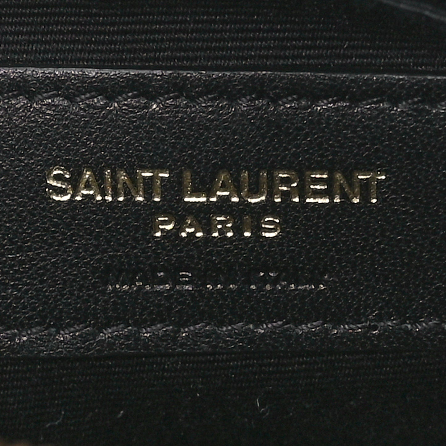 Calfskin Matelasse Monogram Lou Belt Bag Black