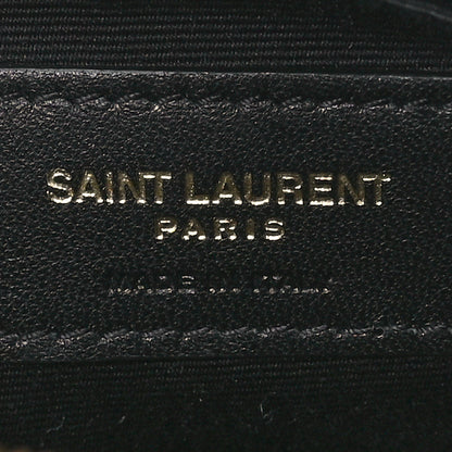 Saint Laurent Calfskin Matelasse Monogram Lou Belt Bag Black 6 of 10