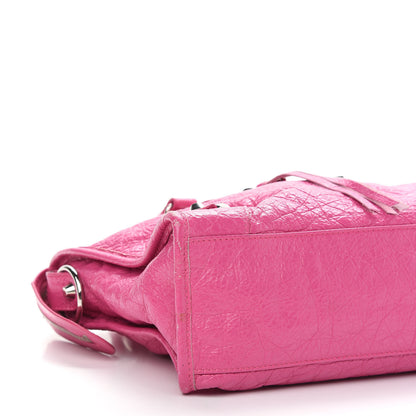Balenciaga Agneau Classic Silver Hardware S City Rose Flamingo 8 of 11