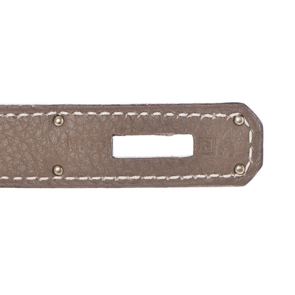 Hermes Togo Kelly Retourne 28 Etoupe 12 of 36