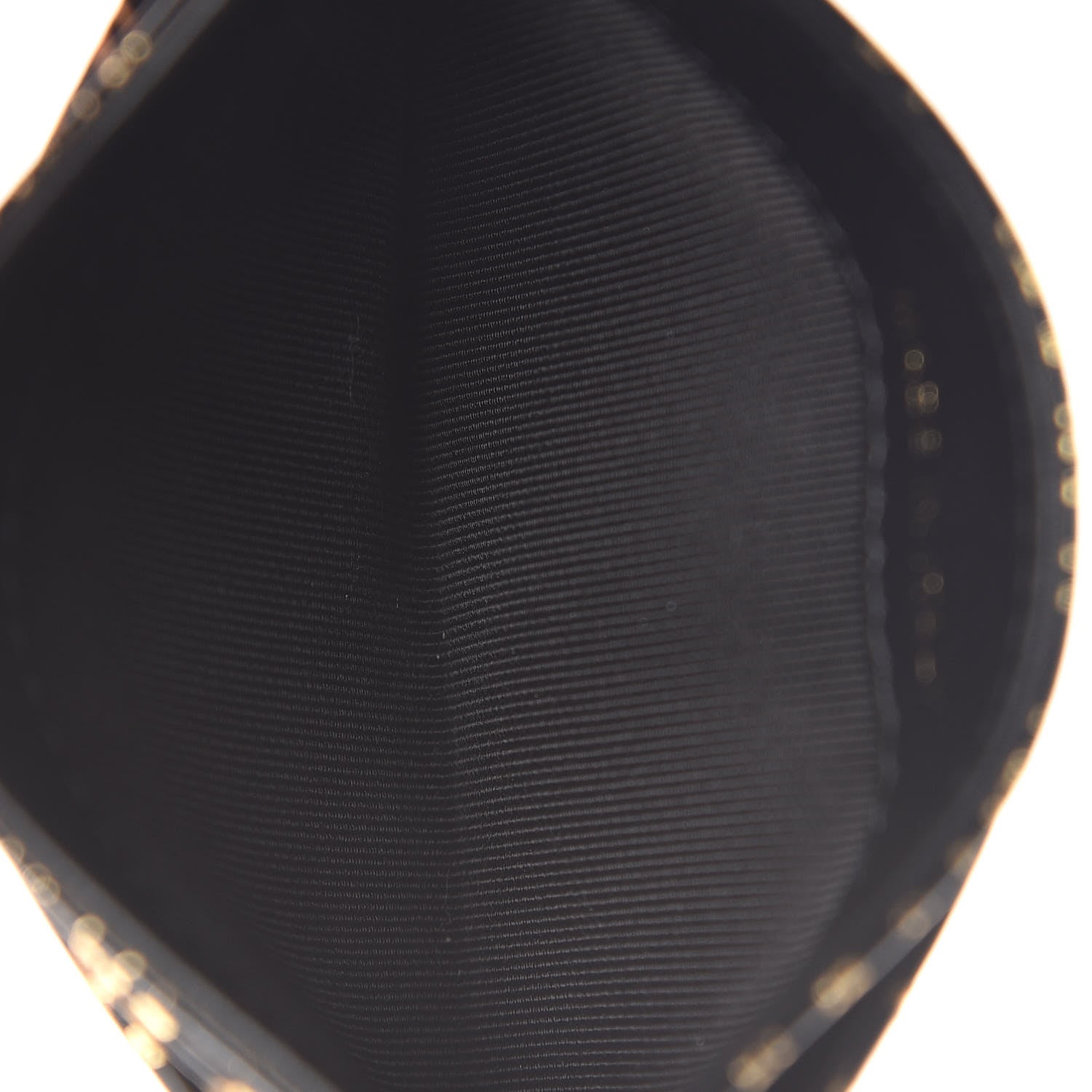 Chanel Calfskin Crocodile Embossed Graffiti 2.55 Cocodile Reissue Card Holder Black Gold 5 of 9