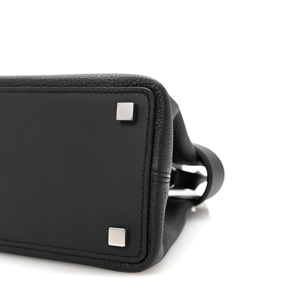 Hermes Togo Swift Medor Bag Bai Brun Black 9 of 10