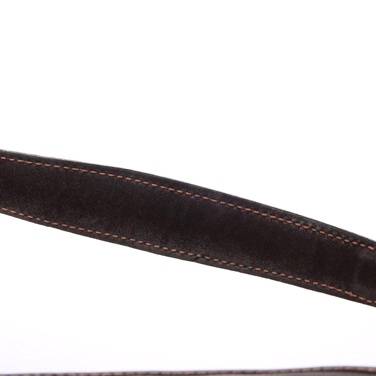 Monogram Web Shoulder Bag Dark Brown
