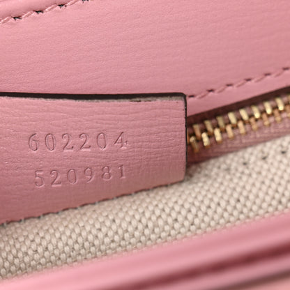 Gucci Azalea Calfskin Horsebit 1955 Shoulder Bag New Cherry Red Wild Rose 7 of 11