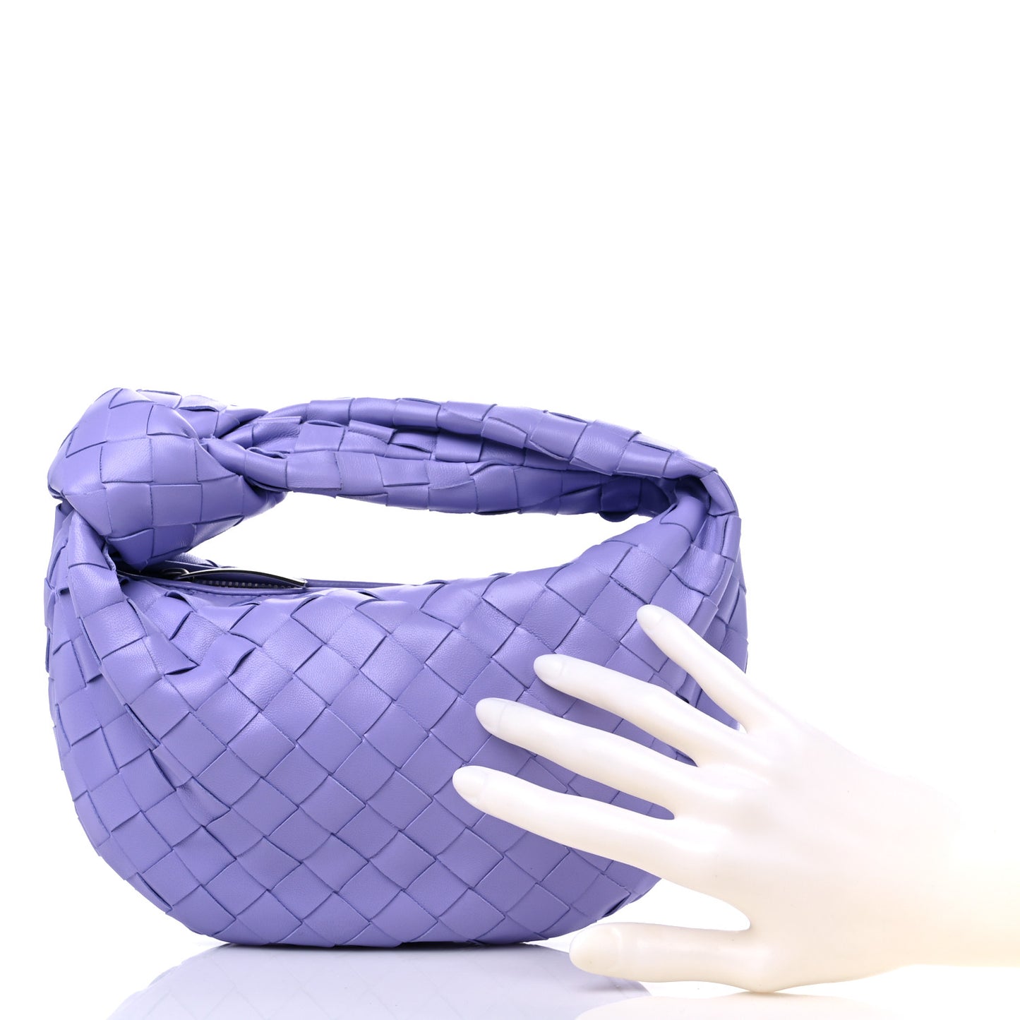 Nappa Intrecciato Mini Jodie Lavender