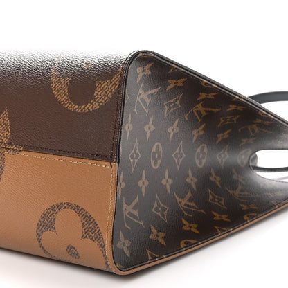 Louis Vuitton Reverse Monogram Giant Onthego MM 9 of 10