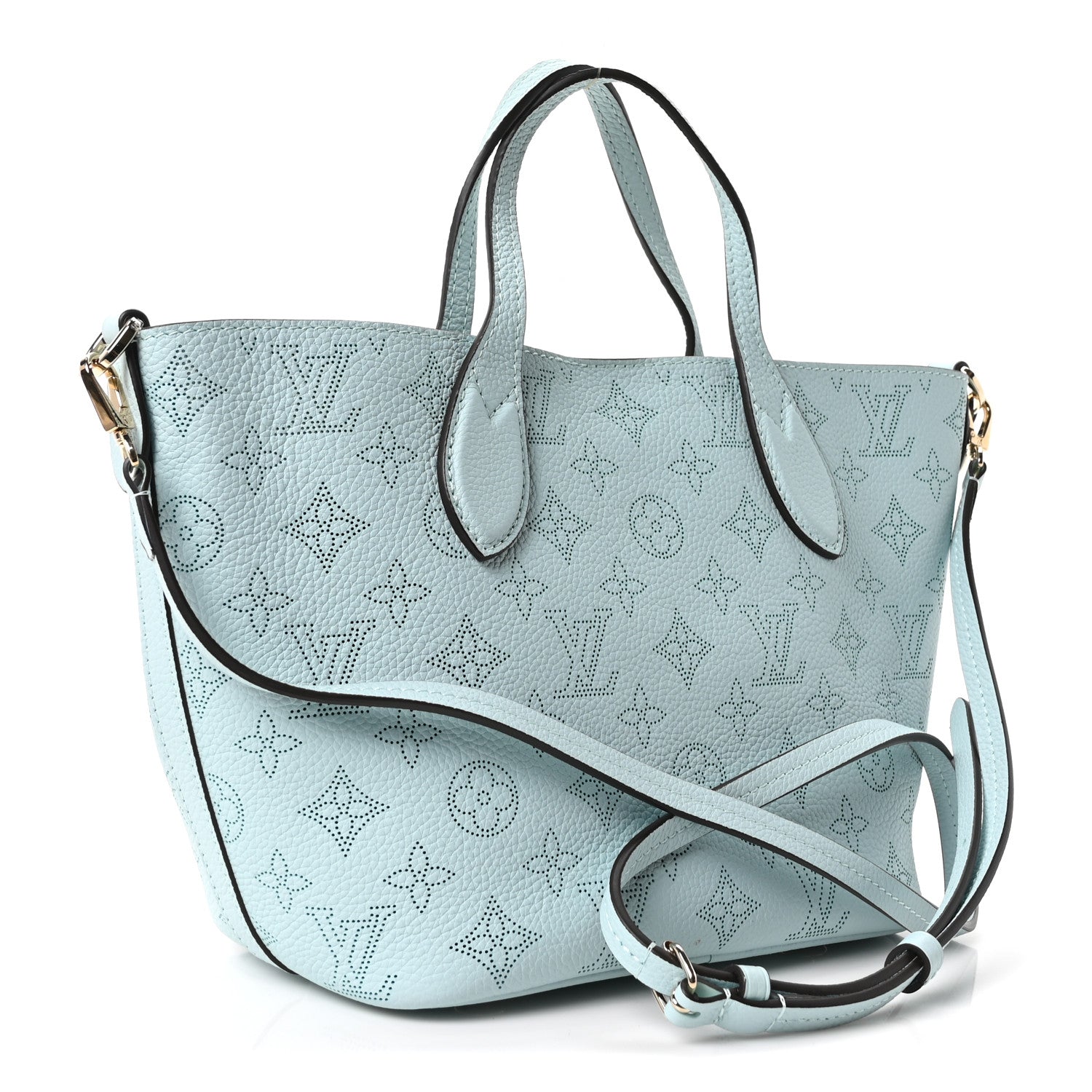 Louis Vuitton Mahina Reverse Blossom PM Jade Green 4 of 11