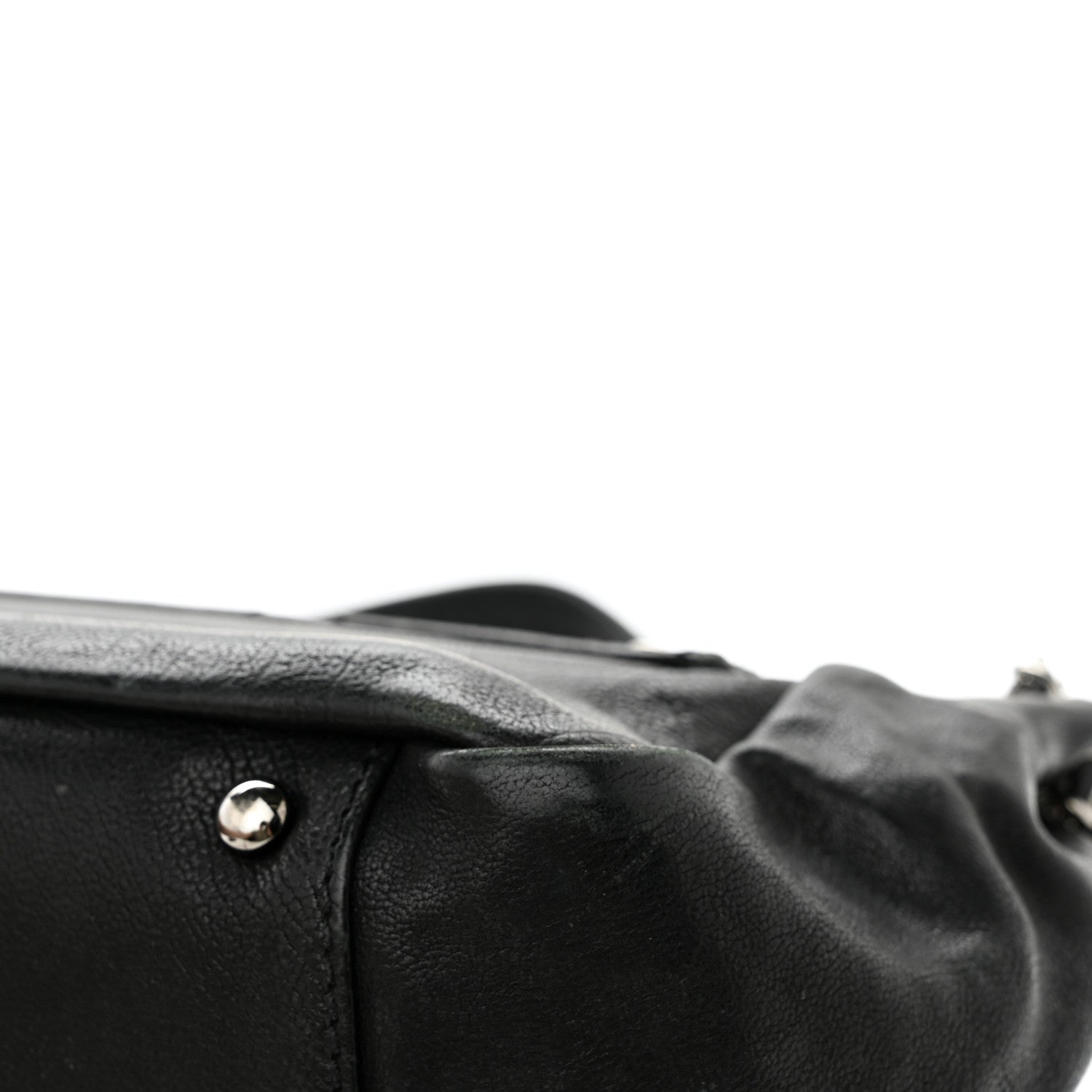 Chanel Calfskin Diamond Stitch Accordion Flap Black 11 of 21