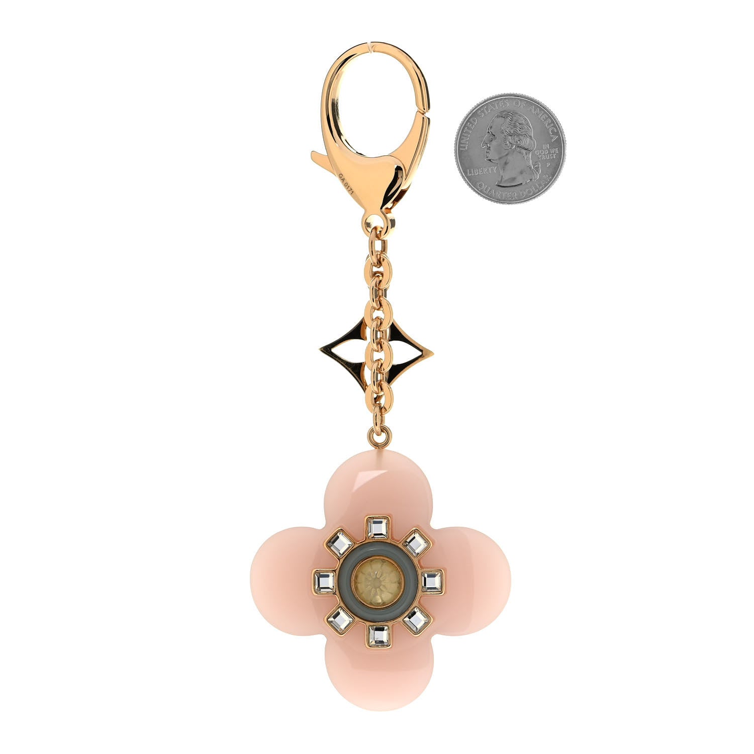 Louis Vuitton Fleur d'Etoile Bag Charm Rose 2 of 3