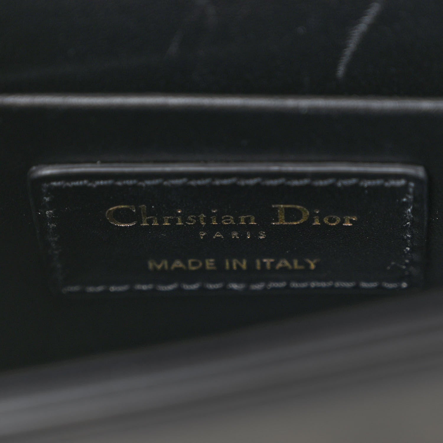 Christian Dior Box Calfskin 30 Montaigne Box Bag Black 6 of 10