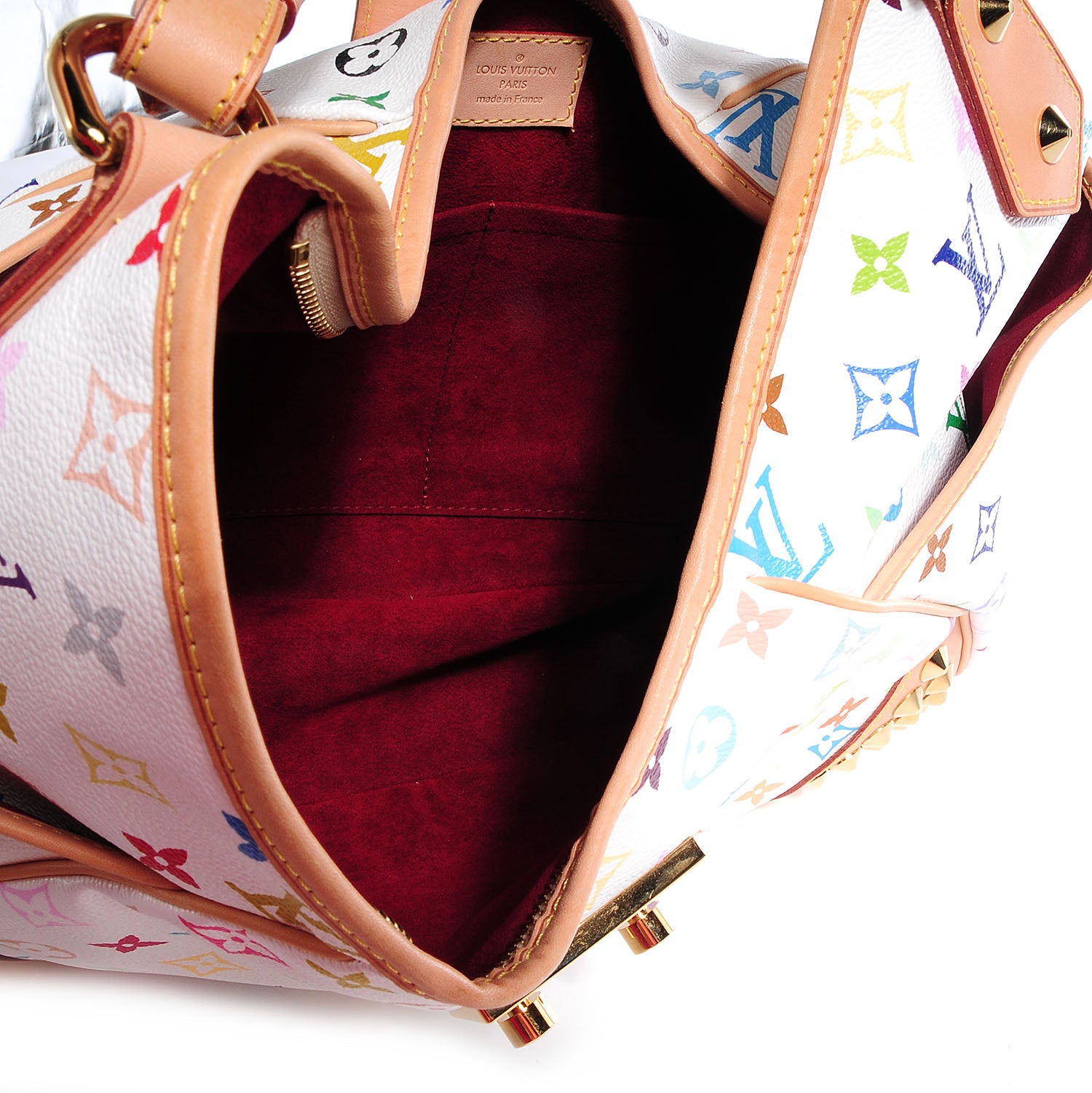 Louis Vuitton Monogram Multicolor Chrissie White 7 of 9