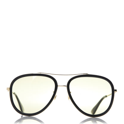 Gucci Web Aviator Sunglasses GG0062S Black 2 of 8
