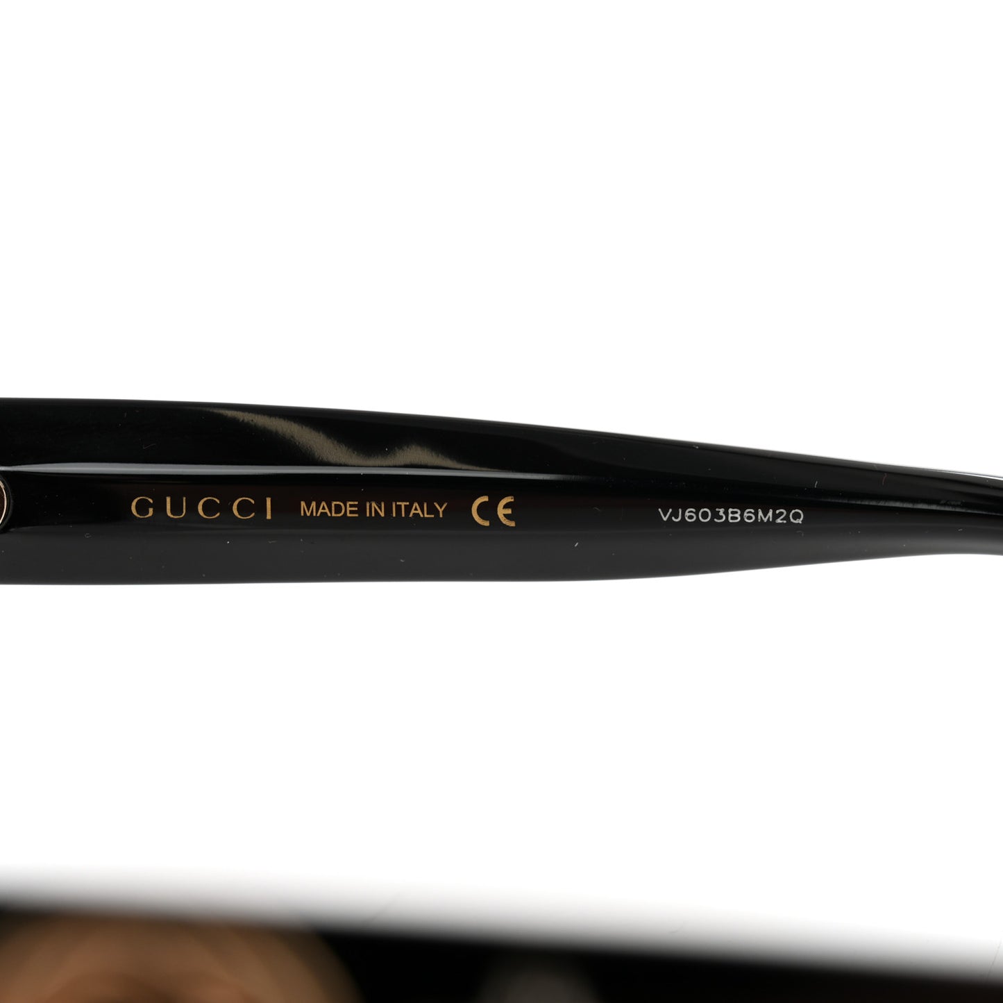 Acetate Crystal Star Round Frame Sunglasses GG0208S Black