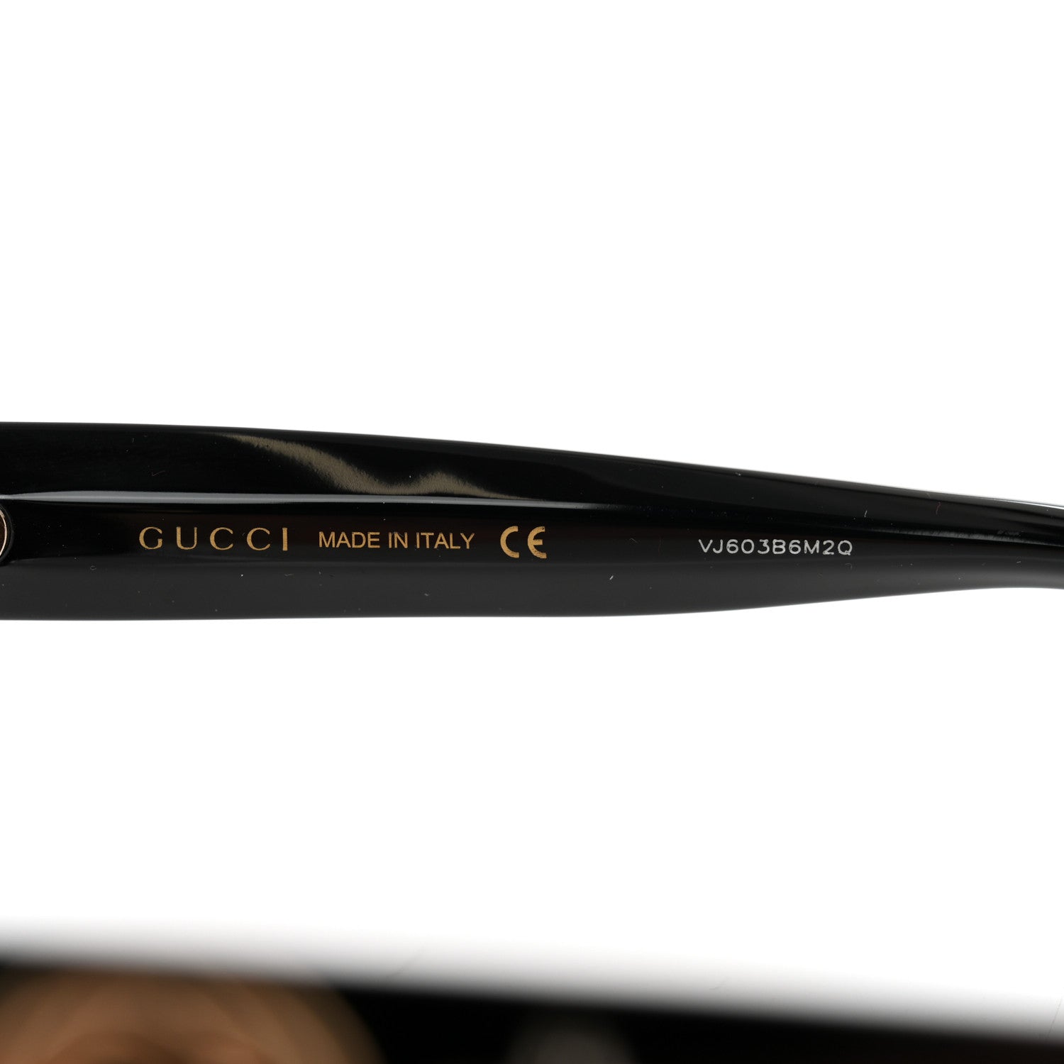 Gucci Acetate Crystal Star Round Frame Sunglasses GG0208S Black 6 of 8