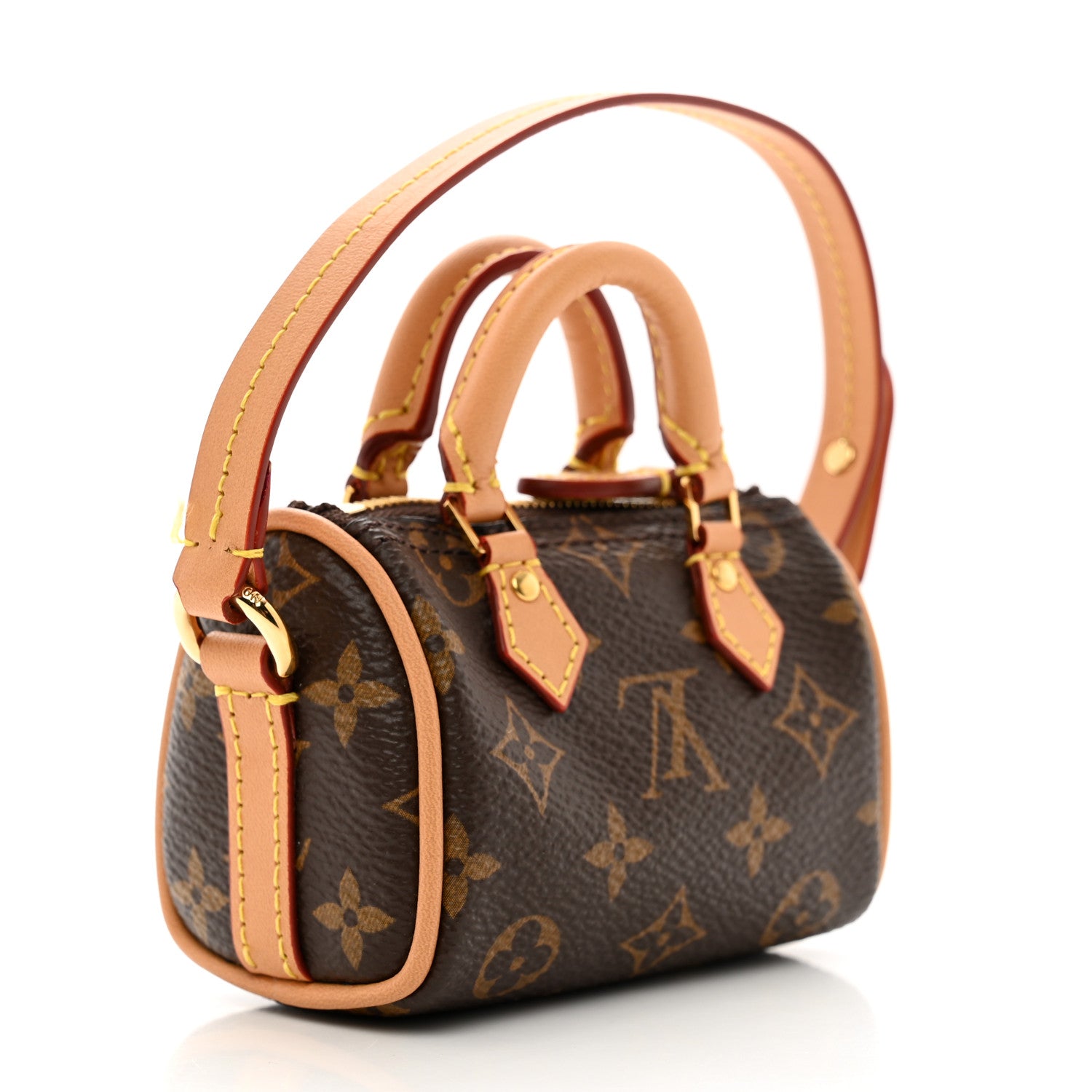 Louis Vuitton Monogram Micro Speedy Bag Charm 3 of 6