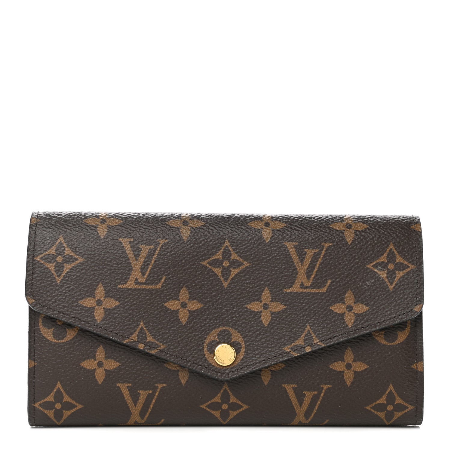 Louis Vuitton Monogram Sarah Wallet NM 1 of 8