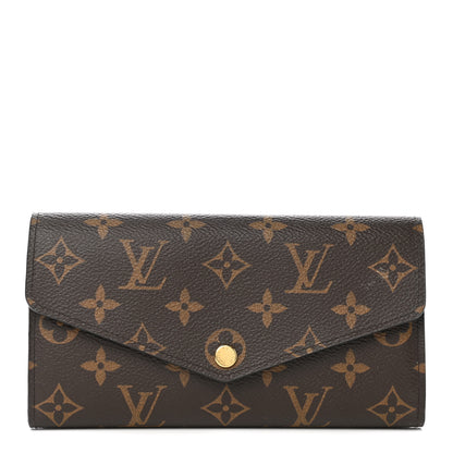 Louis Vuitton Monogram Sarah Wallet NM 1 of 8