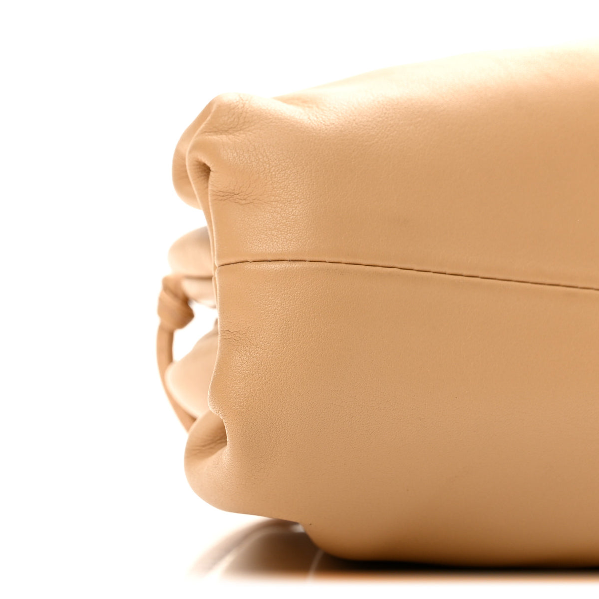 Butter Calfskin The Mini Pouch Almond