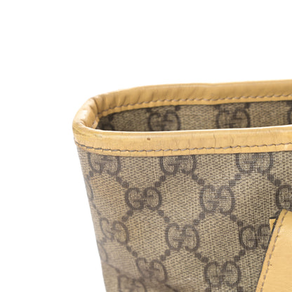 Gucci GG Supreme Monogram Small Joy Tote Yellow 22 of 24