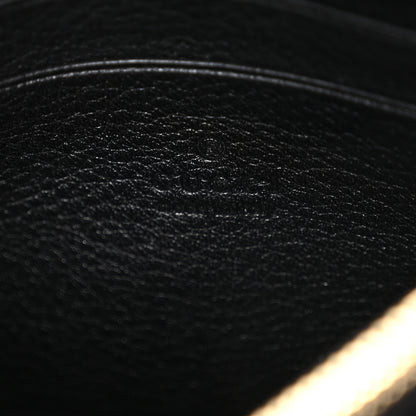 Gucci Roxy Calfskin Medium Blondie Chain Wallet Black 6 of 10