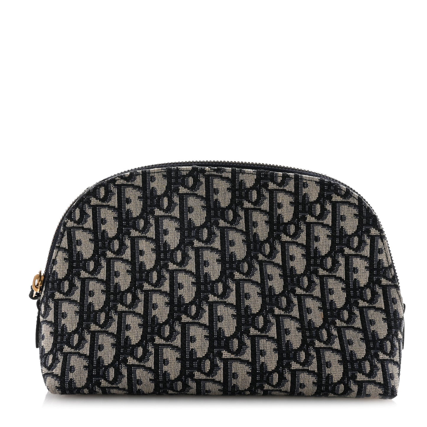 Oblique Large Beauty Pouch Bleu