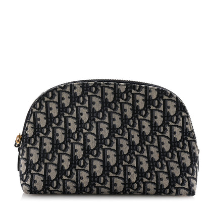 Christian Dior Oblique Large Beauty Pouch Bleu 1 of 6