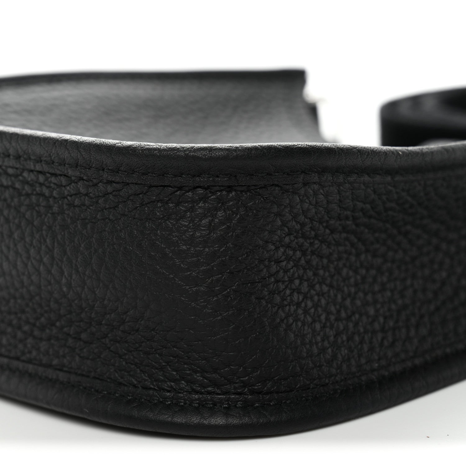 Hermes Taurillon Clemence Evelyne TPM Black 10 of 11