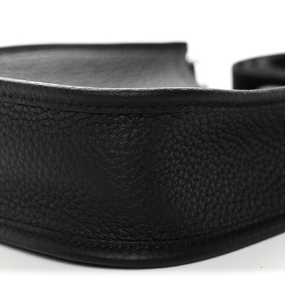 Hermes Taurillon Clemence Evelyne TPM Black 10 of 11