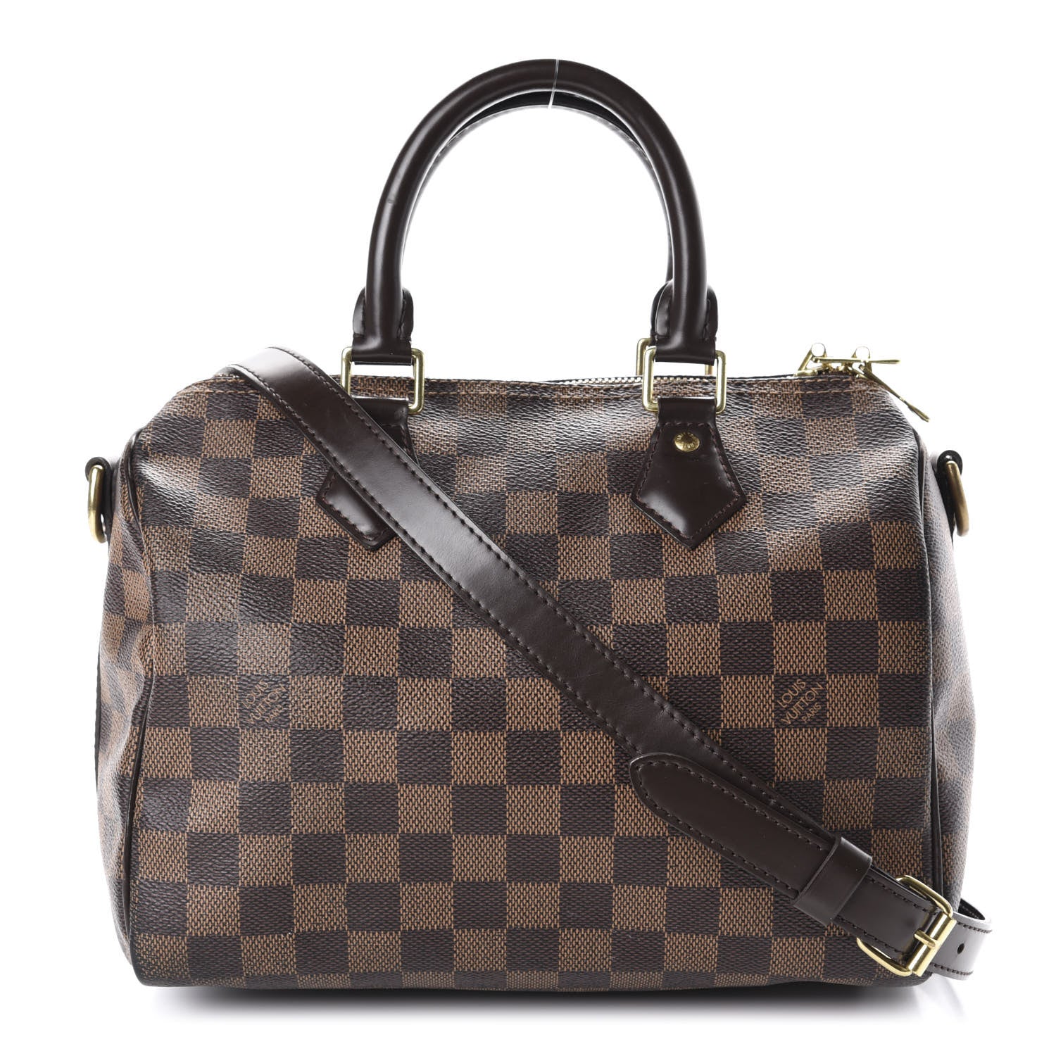 Louis Vuitton Damier Ebene Speedy Bandouliere 25 1 of 12