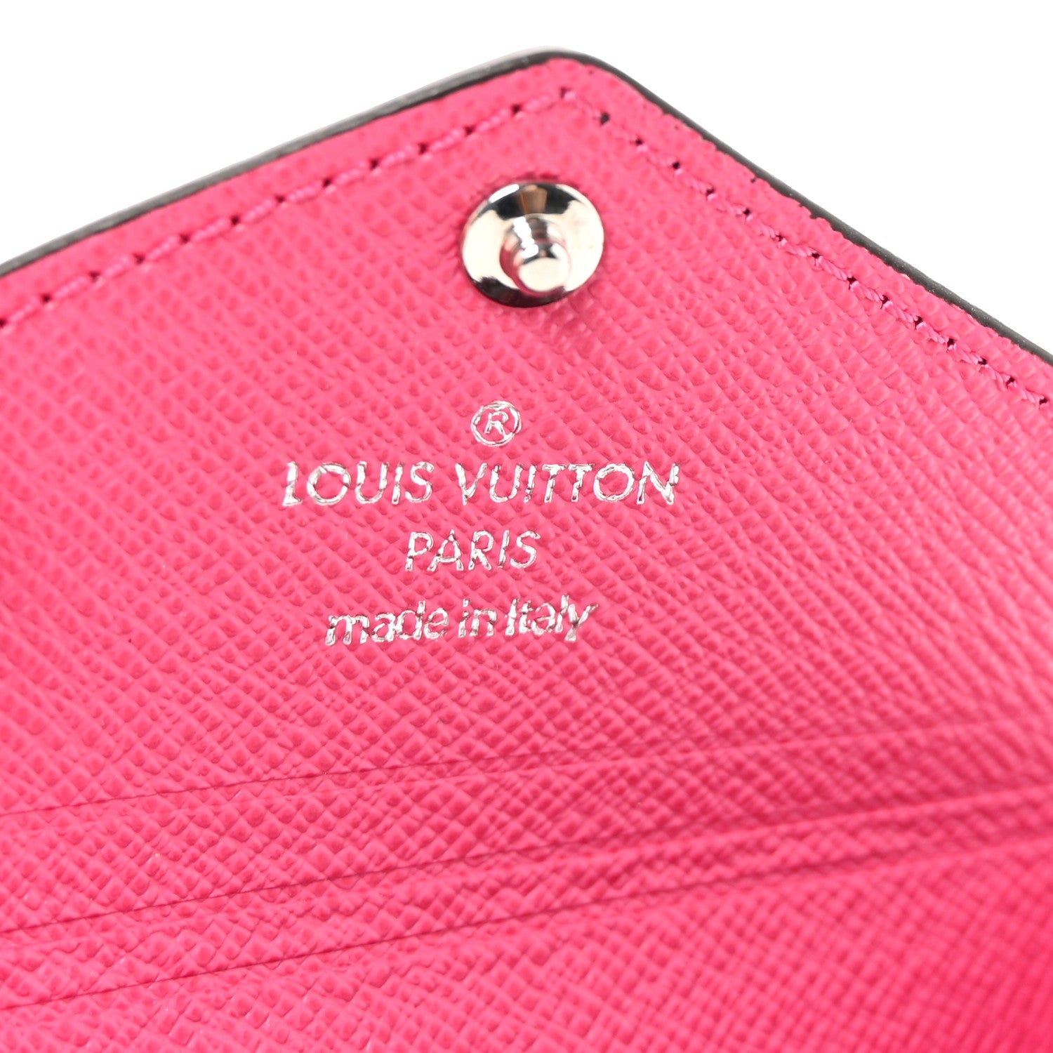 Louis Vuitton Monogram LV Colormania Kirigami Card Holder Pondichery Pink 7 of 8