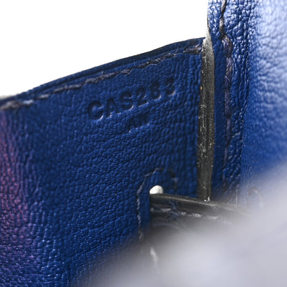 Hermes Taurillon Novillo Matte Alligator Birkin Touch 30 Bleu Saphir Bleu Marine 7 of 12