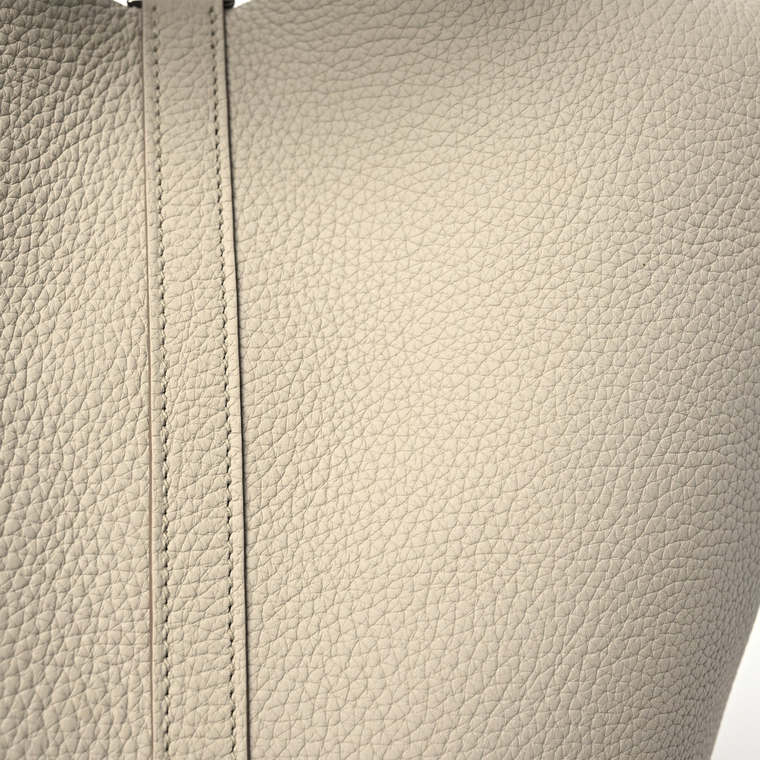 Hermes Taurillon Clemence Picotin Lock 22 MM Beton 8 of 12