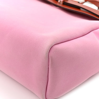 Hermes Military Toile Vache Hunter Herbag Zip Retourne PM 31 Bubblegum 10 of 13