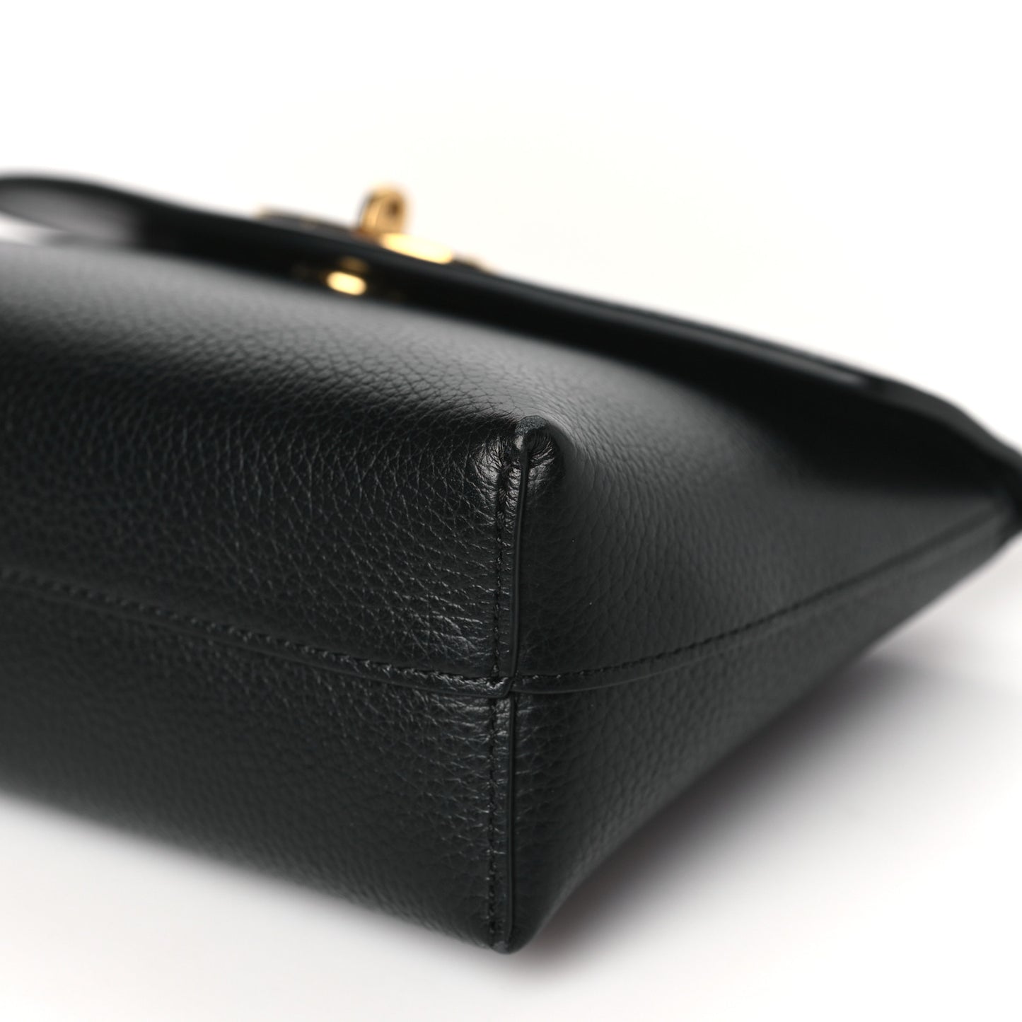 Small Classic Grain Darley Cosmetic Pouch Black