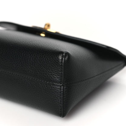 Mulberry Small Classic Grain Darley Cosmetic Pouch Black 9 of 9