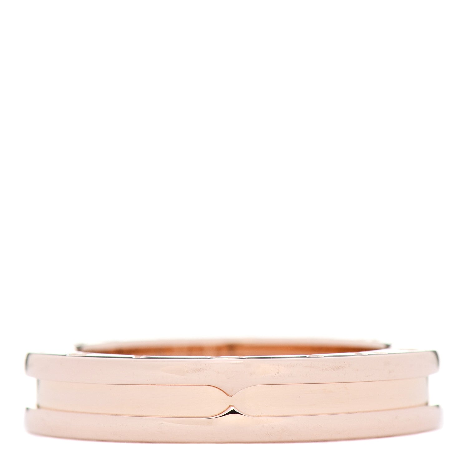 Bulgari 18K Rose Gold B.Zero1 One-Band Ring 57 8 3 of 6