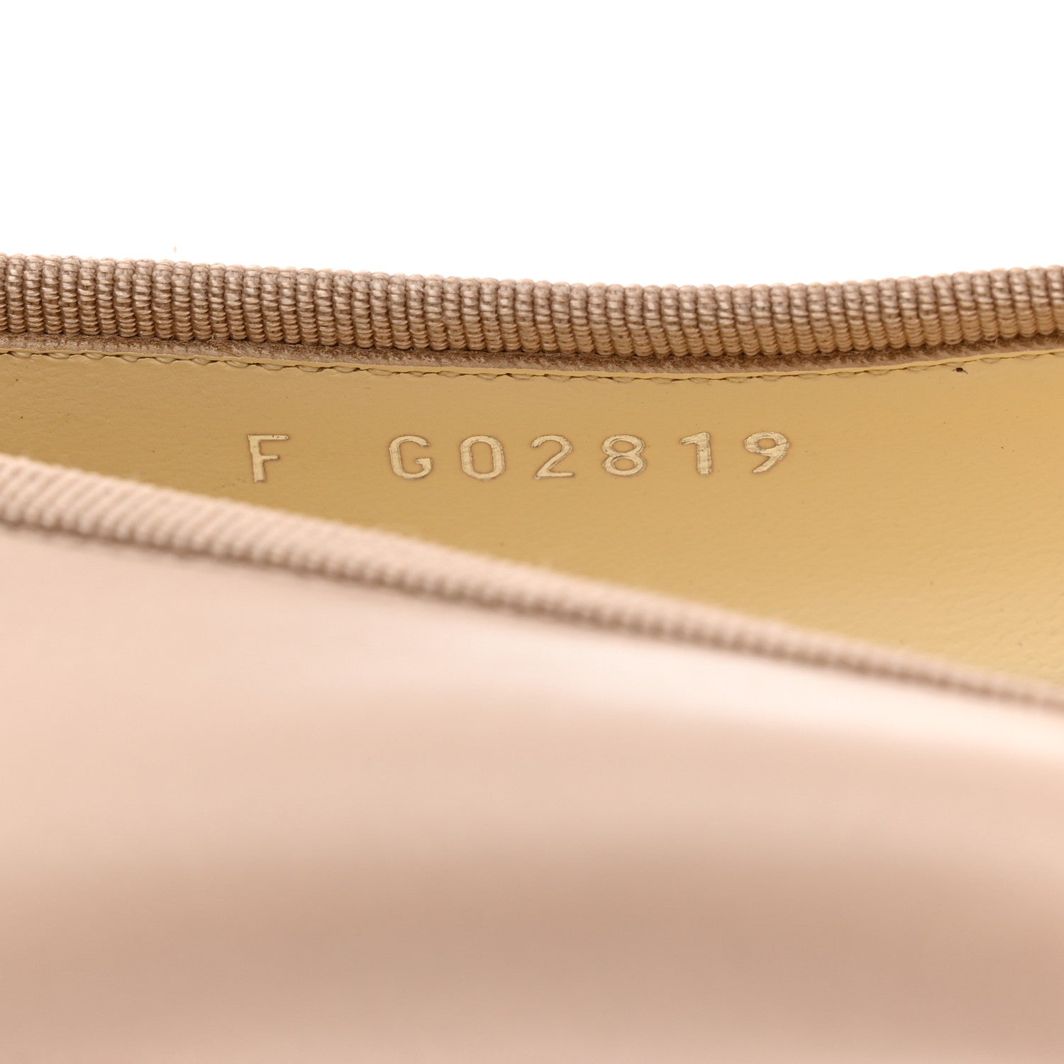 Chanel Lambskin Cap Toe CC Ballerina Flats 36 Beige 6 of 8